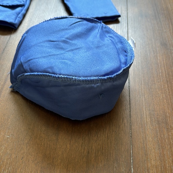 Small 4-6 Pilot stewardess Pan Am Dress America Costume 50 days of school - Picture 14 of 15